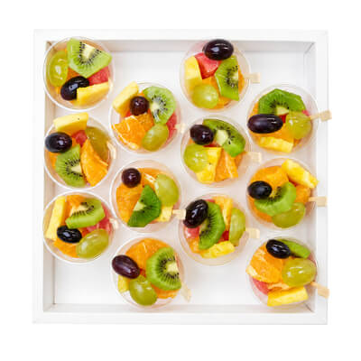fruit salad with lemon dressing 12 pcs